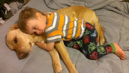 More Sweet Moments Between a Dog and Her Little Human