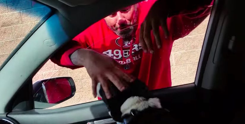 Man Overcome With Emotion When He Reunites With His Lost Dog
