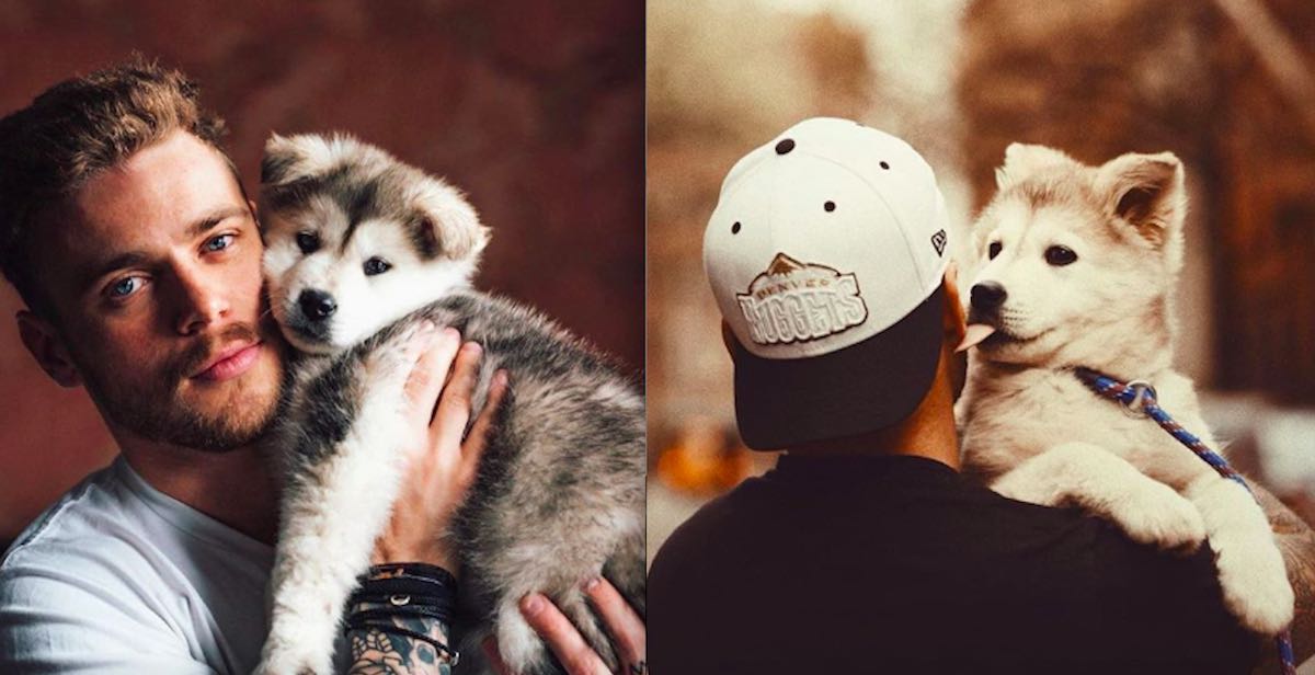 Gus Kenworthy Shares Heartbreaking Tribute to Puppy He Saved From Korean Meat Farm