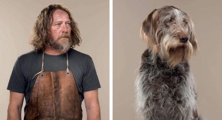 Photographer Humorously Captures Dogs and Their Human Lookalikes