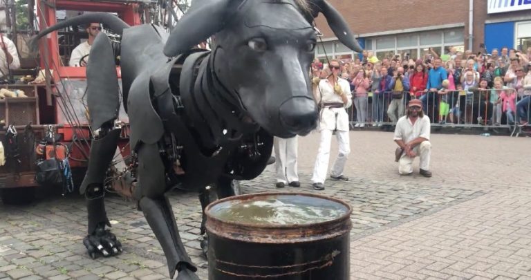 Meet Xolo – A Giant Animatronic Dog Thrilling Crowds Around The World