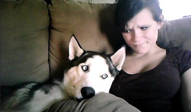 Dog and His Mom Share Funny Morning Routine
