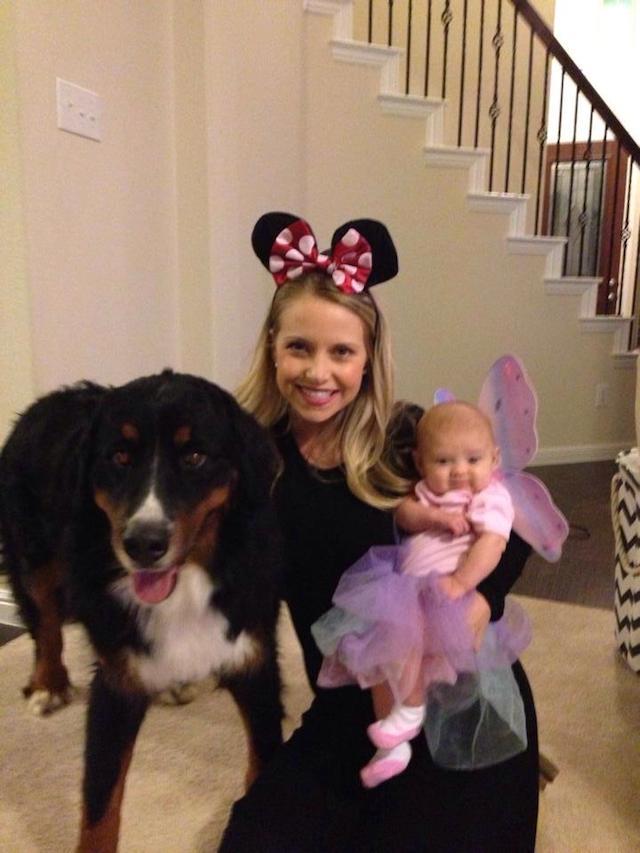 Baylor and Kylie with mom Morgan