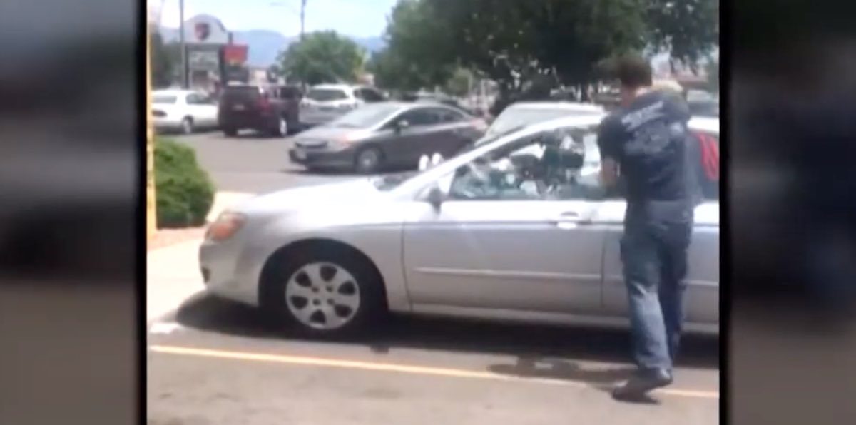 Man Breaks Into Hot Car to Help Dog Struggling to Breathe