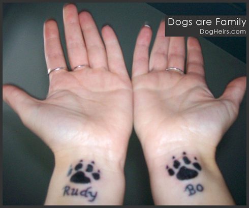 Dogs are Family: Tattoo Tributes to our Best Friends