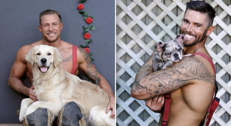 These Adorable Dogs and Australian Firefighters are All Smiles for the New Year