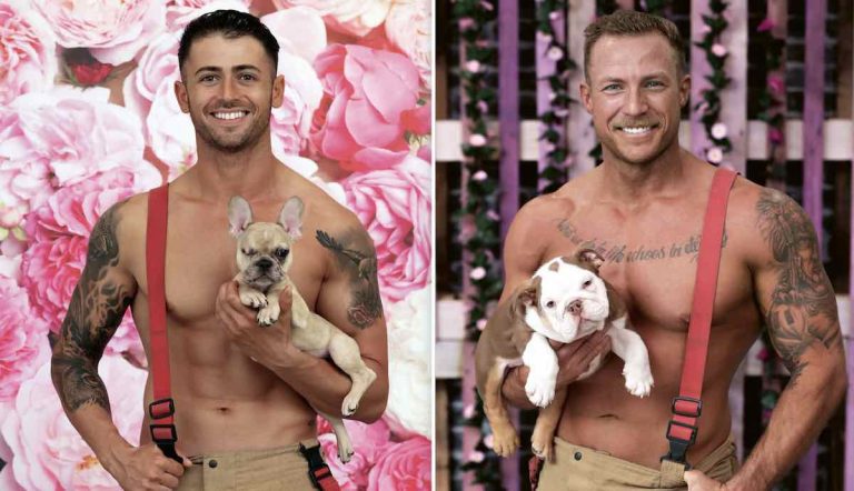 Australian Firefighters Calendar 2023 supports dog charities
