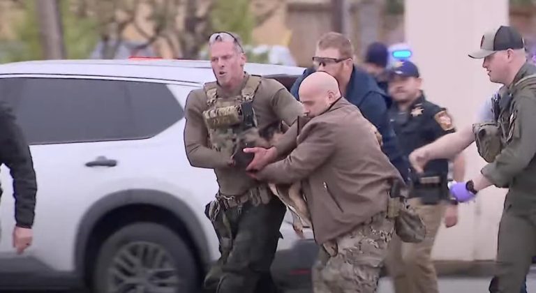 K9 Rocky rushed into helicopter to get to vet hospital