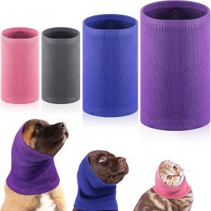 Saintrygo Snoods for Dogs (4 Pcs 3 Size)