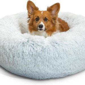 Best Friends by Sheri The Original Calming Donut Dog and Cat Bed