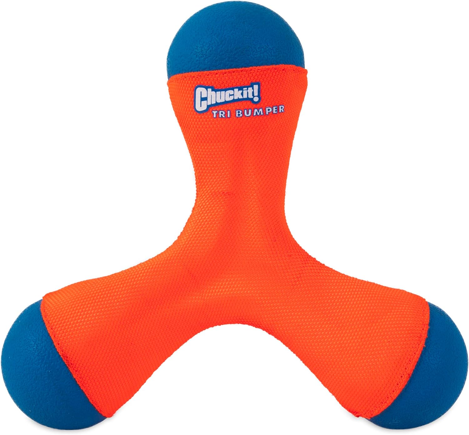 Chuckit! Amphibious Tri-Bumper Fetch Dog Toy, Medium (8.2 Inch)