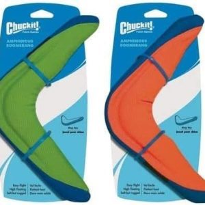 Chuckit! Amphibious Boomerang Fetch and Float Dog Toy (Assorted Colors)