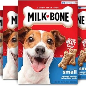 Milk-Bone Original Dog Treats Biscuits for Small Dogs, 24 Ounces (Pack of 12)