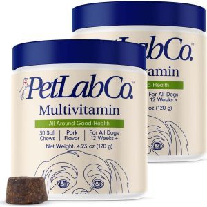 PetLab Co. 22 in 1 Dog Multivitamin Chewable Pork Flavor