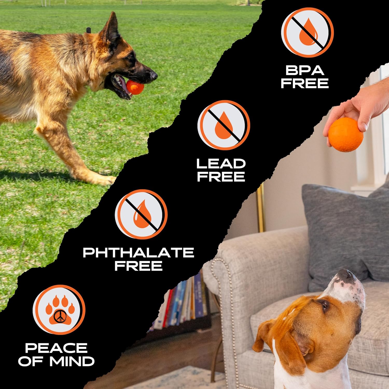 Monster K9 Indestructible Dog Ball - Image 4