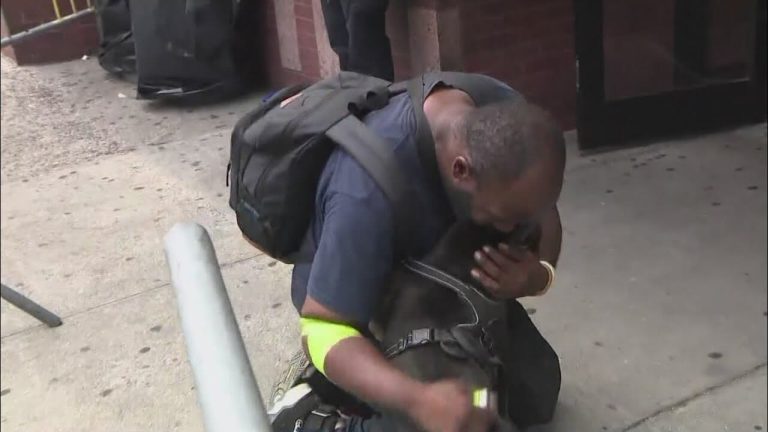 Man Almost Bursts Into Tears After Being Reunited With Stolen Dog