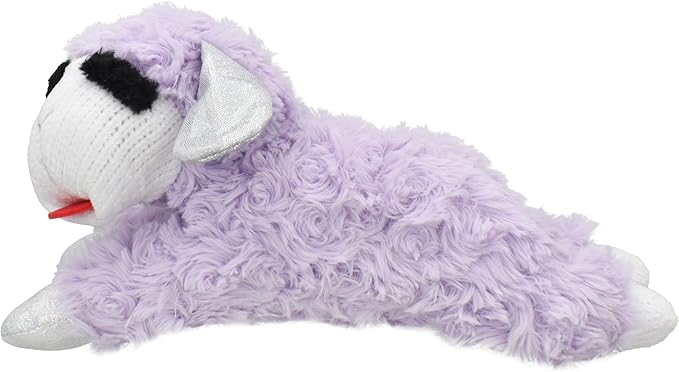 Multipet Limited Edition Lamb Chop 30th Anniversary Dog Toy with Lavender Body - Image 3