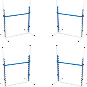 Better Sporting Dogs 4 Pack Adjustable Dog Agility Bar Jumps w/Cup Strips