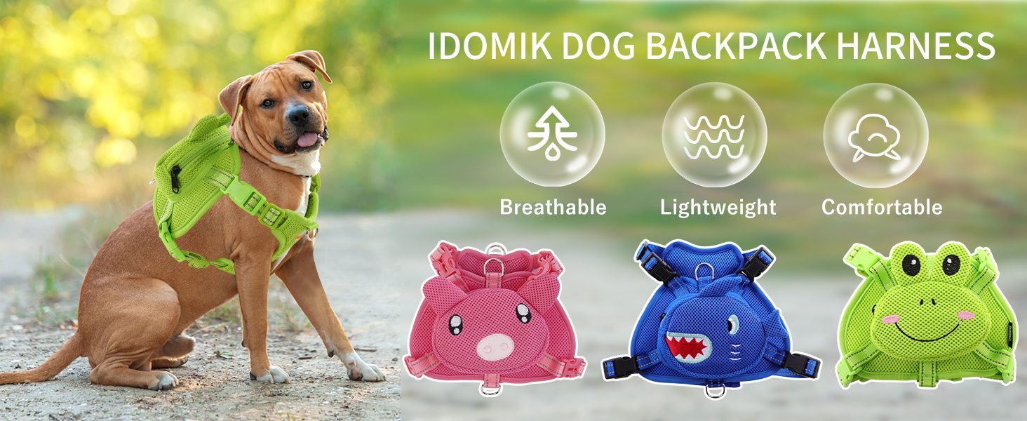 IDOMIK Dog Backpack Harness - Image 5