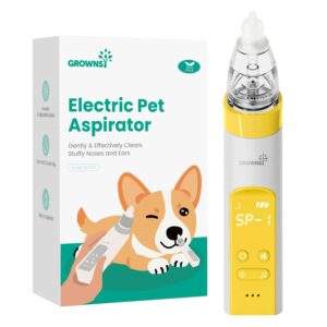 GROWNSY Electric Pet Nose and Ear Care Aspirator